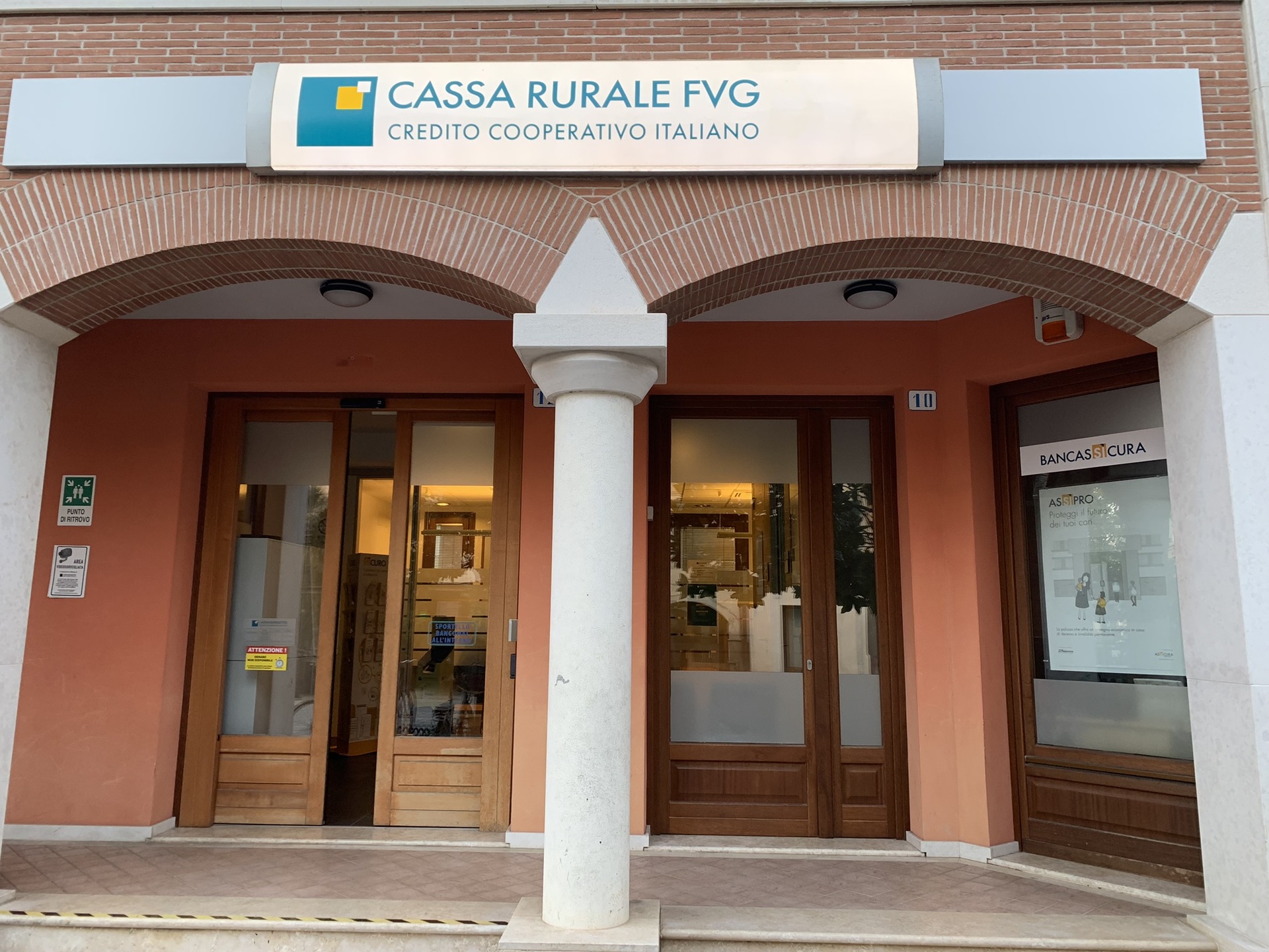 Bancomat cassa rurale FVG