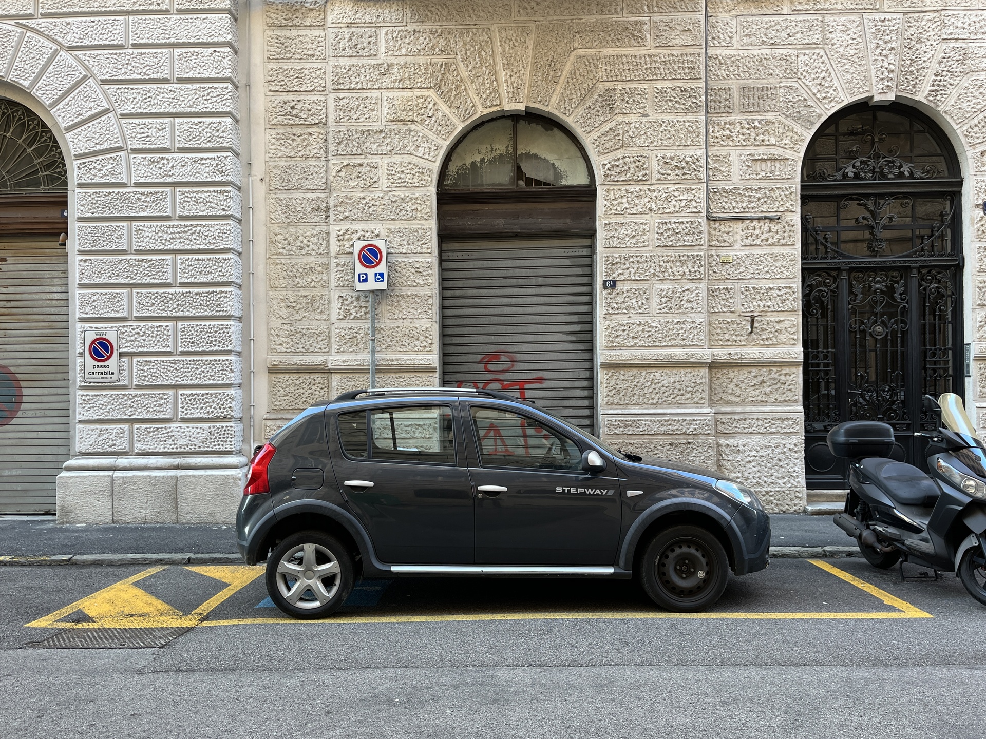 Parcheggio in via della Geppa n. 6/A