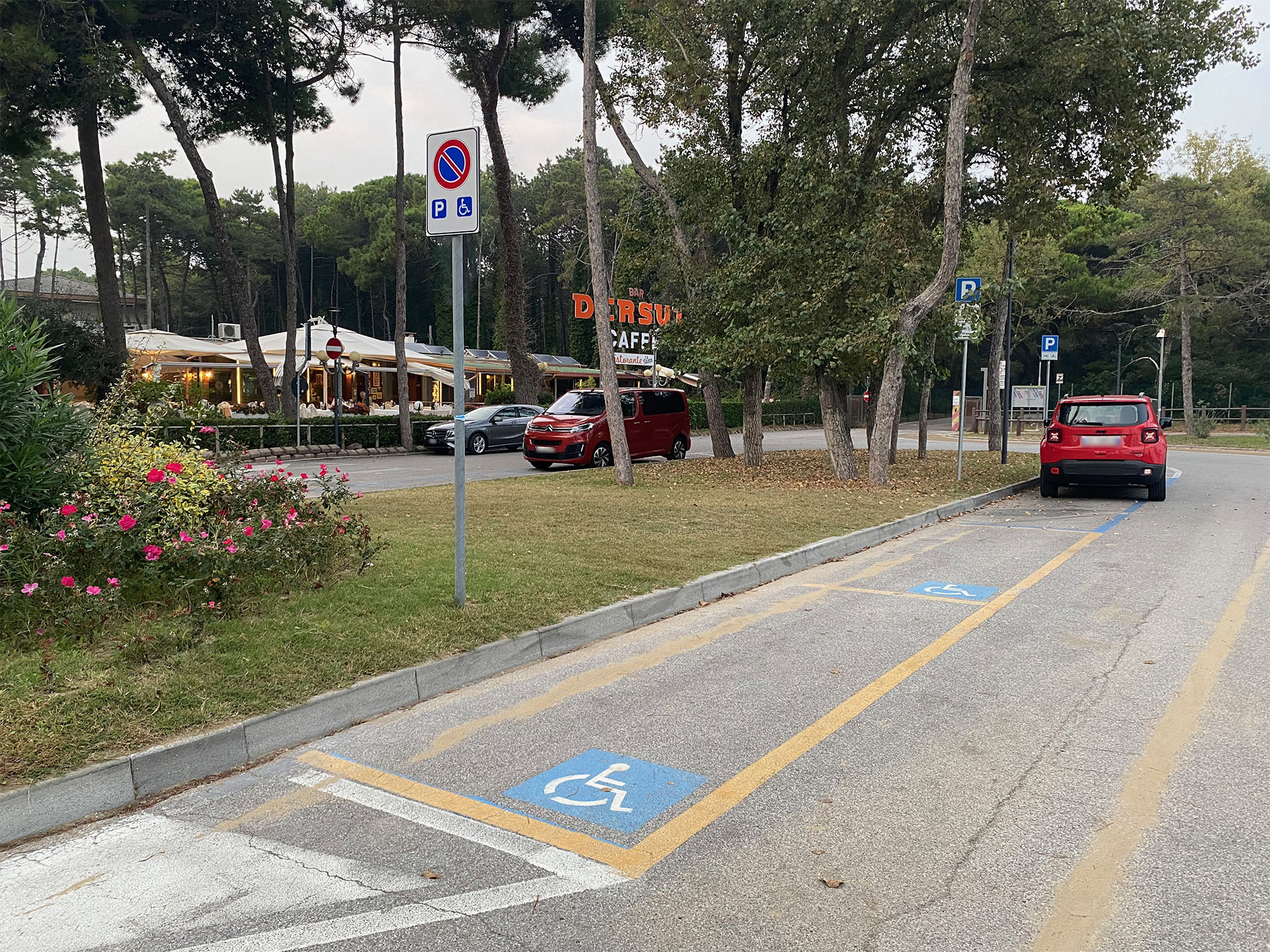 Parcheggio Spiaggia La Sacca