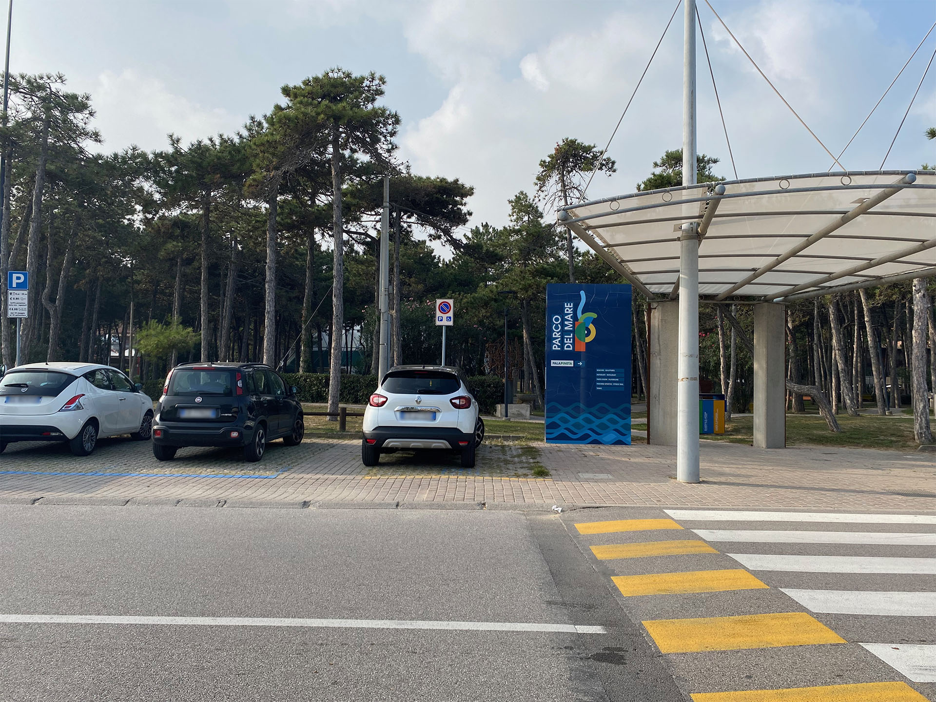 Parcheggio Pineta Spiaggia 2 sx